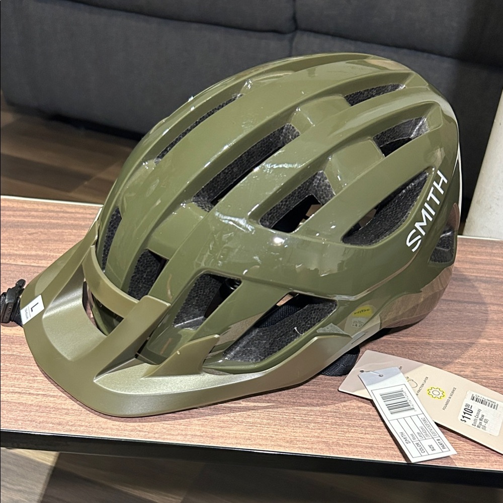 SMITH Forest Green Convoy Bike Helmet (L)